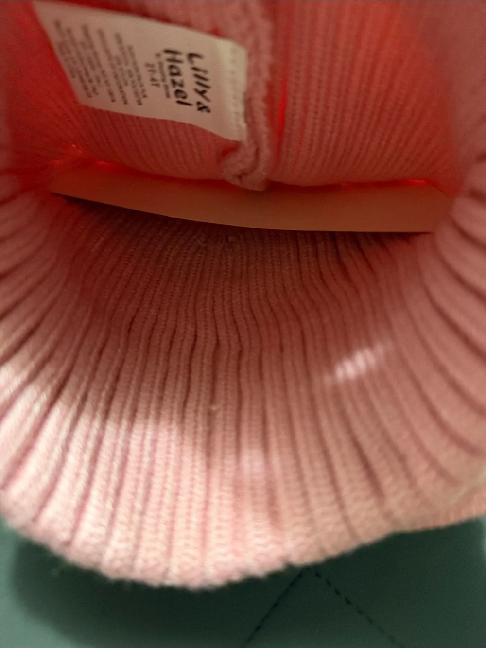 Lilly & Hazel Pink Pom Pom Hat, Mittens & Bracelet Set